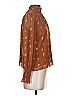Wilfred 100% Polyester Brown Long Sleeve Blouse Size 2XS - photo 4