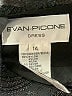 Evan Picone Black Cocktail Dress Size 14 - photo 7