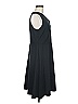 Talbots Solid Black Casual Dress Size 8 - photo 4