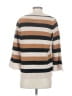 Harlyn Stripes Tan Pullover Sweater Size S - photo 2