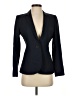 J.Crew Black Blue Wool Blazer Size 4 - photo 1