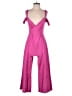Ale by Alessandra Solid Pink Jumpsuit Size M - photo 1