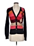 CAbi 100% Cotton Argyle Black Cardigan Size S - photo 1
