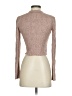 Zara Brown Long Sleeve Top Size S - photo 2