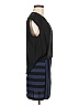 Sandro 100% Polyester Stripes Black Casual Dress Size Med (2) - photo 4