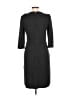 Talbots Solid Black Casual Dress Size 12 - photo 2