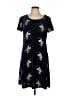 Ronni Nicole Floral Blue Casual Dress Size 10 - photo 1