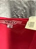 Verty Color Block Red Short Sleeve Blouse Size S - photo 7