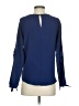 Amanda Uprichard 100% Polyester Blue Long Sleeve Blouse Size P (petite) - photo 2