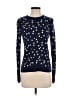A New Day Polka Dots Blue Pullover Sweater Size S - photo 1