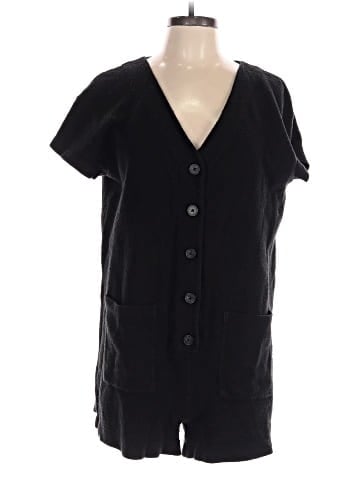 Madewell Knit Button-Front Romper (view 1)