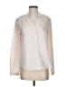 Calvin Klein 100% Polyester Ivory Long Sleeve Blouse Size S - photo 1