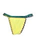 Unbranded Print Yellow Swimsuit Bottoms Size XS - photo 2
