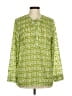 Chico's Green Long Sleeve Blouse Size Med (1) - photo 1