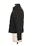 Petite Sophisticate 100% Polyester Argyle Black Jacket Size 8 - photo 5
