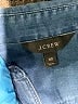 J.Crew Blue Long Sleeve Button-Down Shirt Size 00 - photo 4