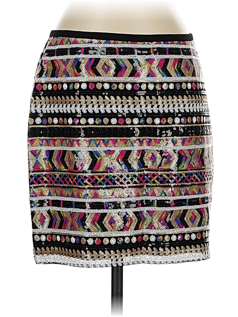 Pre-owned Guess Formal Skirt In Black