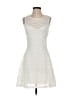 Guess Chevron-herringbone Ivory Cocktail Dress Size S - photo 1