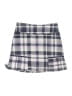 Golftini Plaid Gray Casual Skirt Size 00 - photo 1
