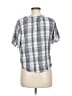 Universal Thread 100% Rayon Gray Short Sleeve Blouse Size M - photo 2