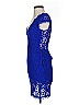 Babaton Blue Cocktail Dress Size 00 - photo 5