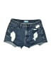 Mumu Blue Blue Denim Shorts Size 27 waist - photo 1