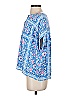 Vineyard Vines 100% Rayon Blue Short Sleeve Blouse Size S - photo 5
