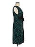 Perseption Tweed Teal Cocktail Dress Size M (estimated) - photo 4