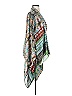 KAS 100% Polyester Teal Kimono Size XS - Sm - photo 4