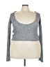 Ancosti Metallic Silver Cardigan Size M - photo 1