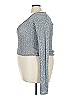 Ancosti Metallic Silver Cardigan Size M - photo 5