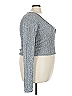 Ancosti Metallic Silver Cardigan Size M - photo 4