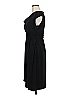 Evan Picone Solid Black Cocktail Dress Size 6 - photo 5