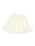 DOUUOD Solid Ivory Skirt Size 13A - photo 1