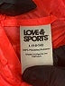Love 100% Polyester Orange Windbreaker Size L - photo 6