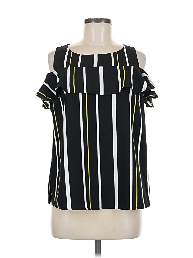 Pre-owned Nygard Sleeveless Blouse In Black