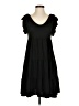Max Studio Solid Black Casual Dress Size S - photo 1