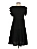 Max Studio Solid Black Casual Dress Size S - photo 2
