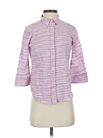 JCPenney 3/4 Sleeve Button-Down Shirt (view 1)