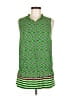 Tommy Hilfiger Green Sleeveless Blouse Size M - photo 1