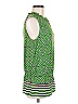 Tommy Hilfiger Green Sleeveless Blouse Size M - photo 4