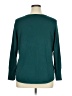 Chico's Paisley Teal Pullover Sweater Size XL (3) - photo 2