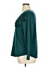 Chico's Paisley Teal Pullover Sweater Size XL (3) - photo 5