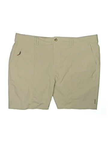ZeroXposur Khaki Shorts (view 1)