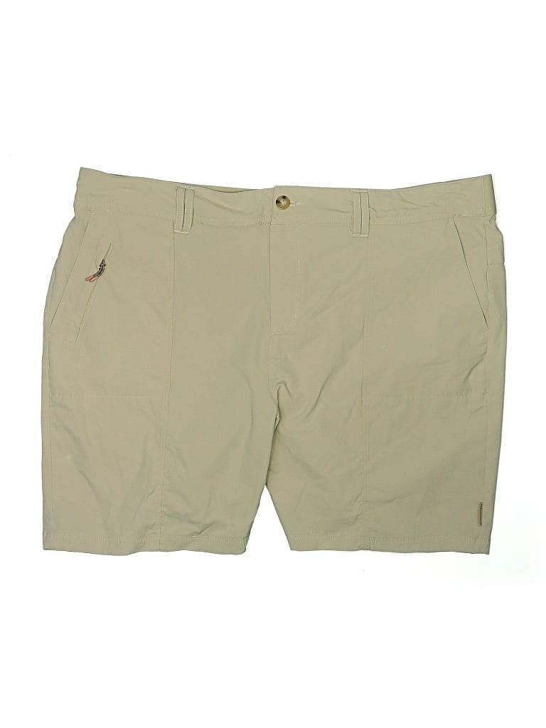 Pre-owned Zeroxposur Khaki Shorts In Brown