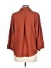 Daniel Rainn 100% Polyester Brown Orange 3/4 Sleeve Blouse Size L (estimated) - photo 2