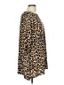 Chico's Animal Print Brown Casual Dress Size Med (1) - photo 4
