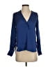 Vince. Blue Long Sleeve Blouse Size 2 - photo 1