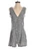 Native Youth Plaid Gray Romper Size XS - photo 1