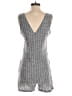 Native Youth Plaid Gray Romper Size XS - photo 2